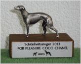 For Pleasure Coco Chanel gewinnt die Jahreswertung 2013 des WWCS und wird Schönheitssieger 